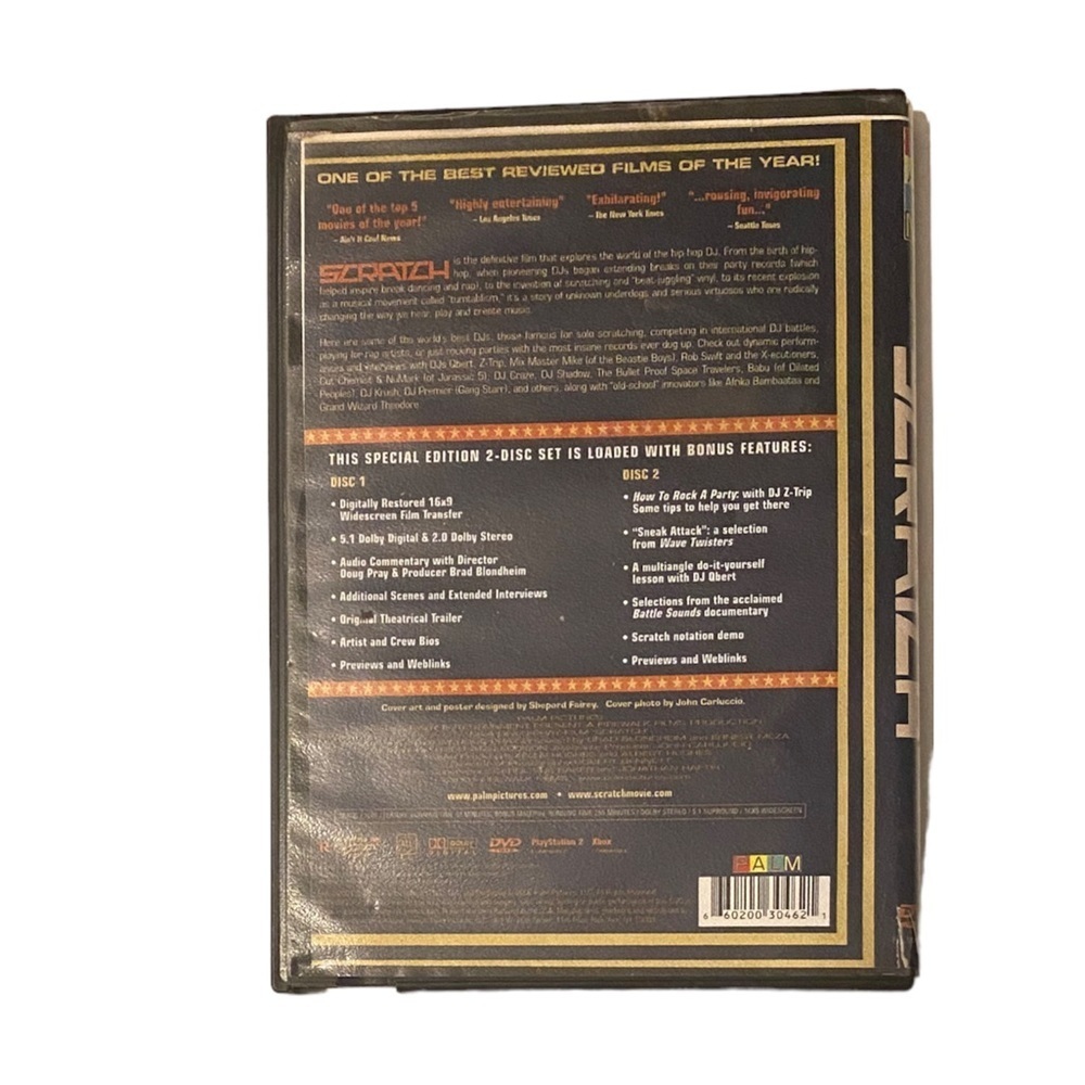 Scratch (2001 film) DVD 1 disc. - Picture 2 of 2